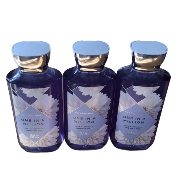 Bath & Body Works Other - 3 Bath & Body Works One In A Million Shower Gel 10 fl.oz. New